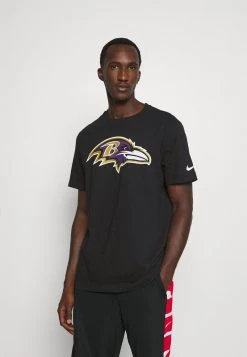 Nike Performance Herren NFL BALTIMORE RAVENS LOGO ESSENTIAL - Vereinsmannschaften - Black