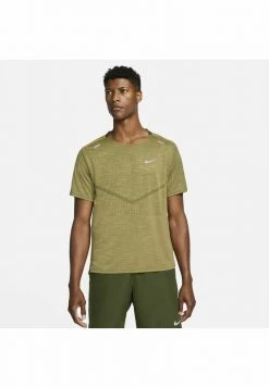 Nike Performance Herren TECHKNIT ULTRA - T-Shirt Print - Rough Green/coriander