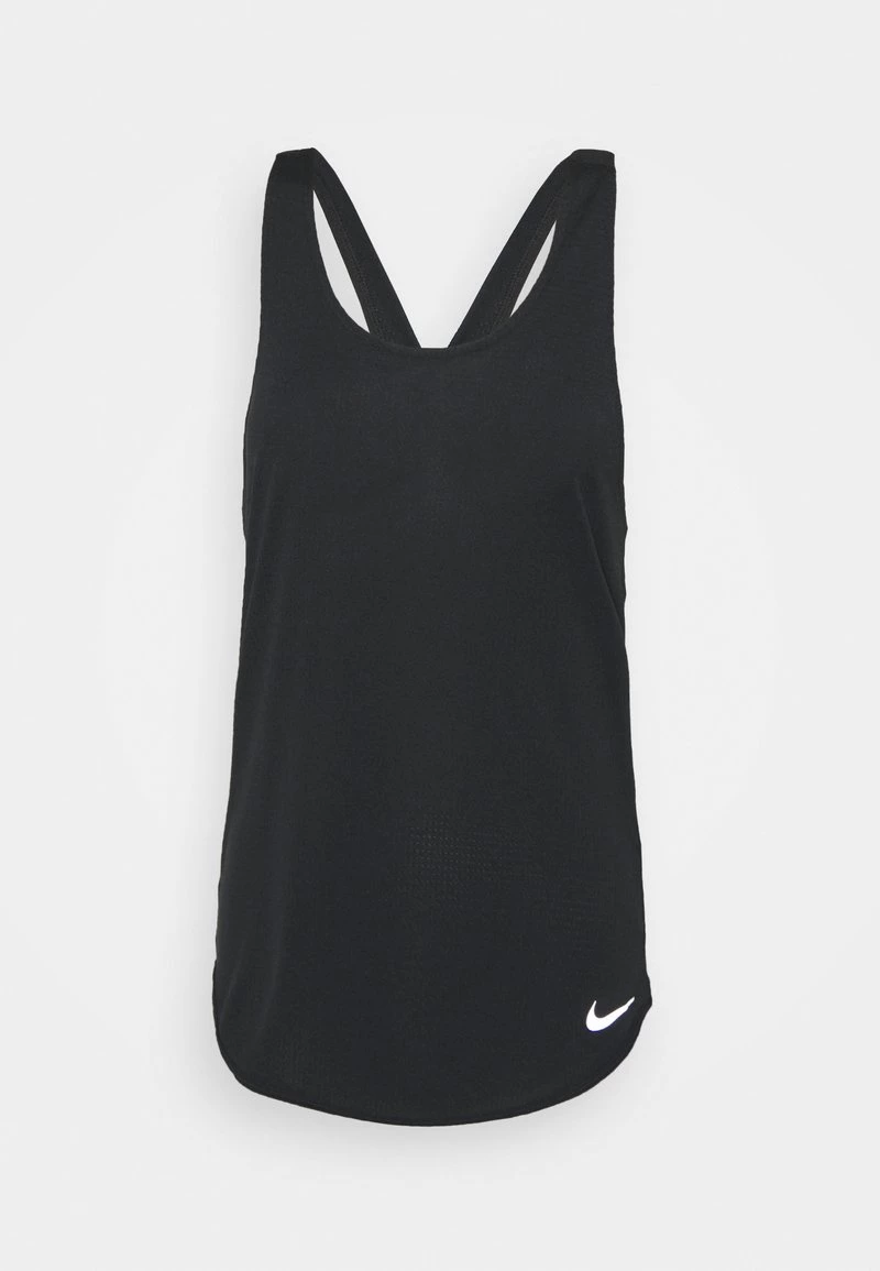 Nike Performance Damen BREATHE TANK COOL - Top - Black/reflective Silver 4 Nike Performance Damen BREATHE TANK COOL - Top - Black/reflective Silver – Bild 4