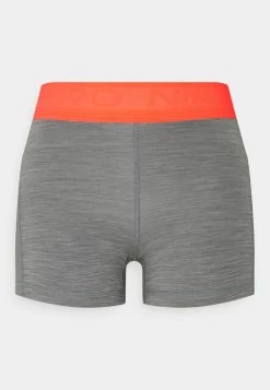 Nike Performance Damen SHORT FEMME - Tights - Smoke Grey/heather/bright Mango/white -Angebote Nike Store ffc20b8dab454643b6f9591b9720d798